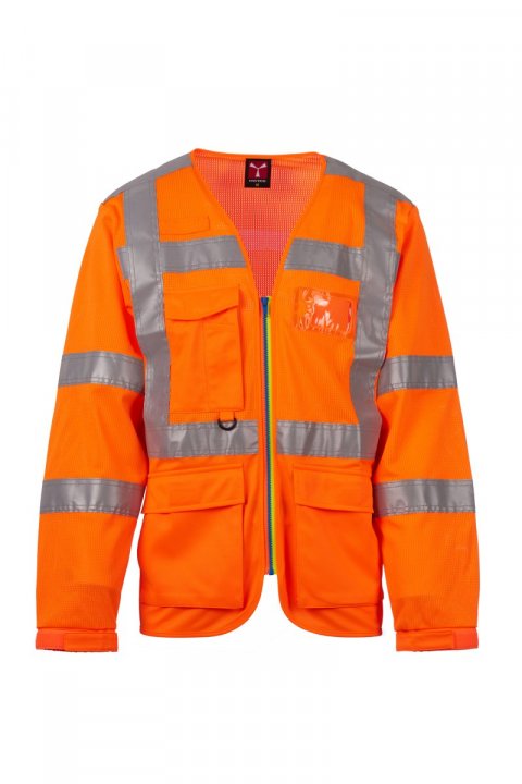 Long Exo Mesh Weste