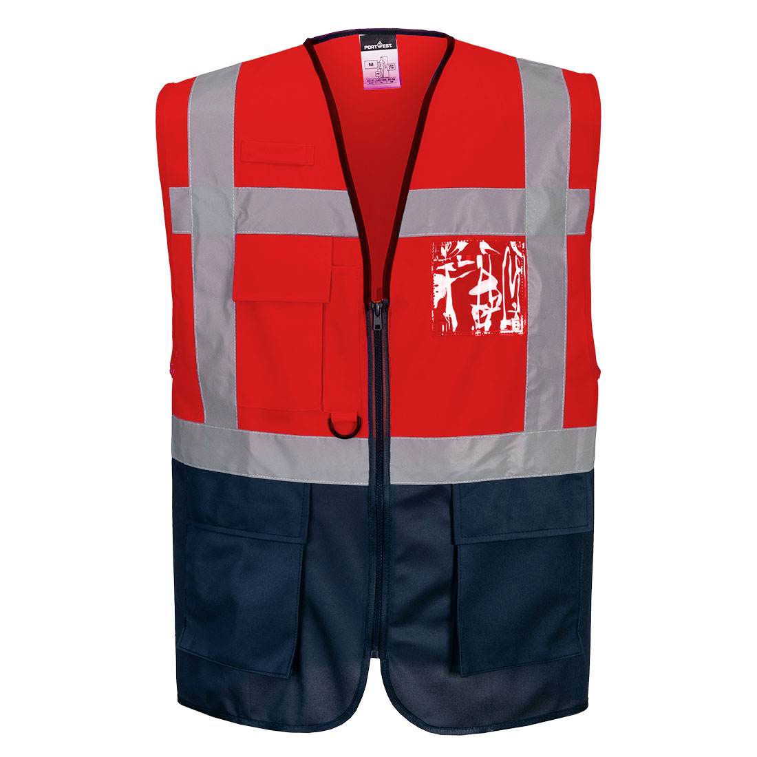 Warschau Hi-Vis Kontrast Exekutiv Weste