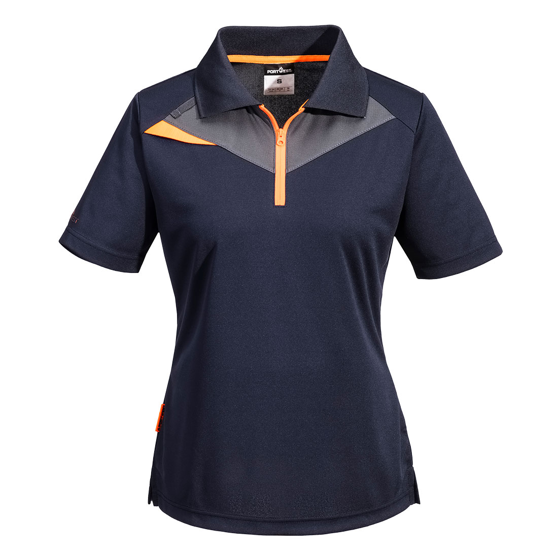 DX4 Warnschutz Damen Poloshirt kurzarm