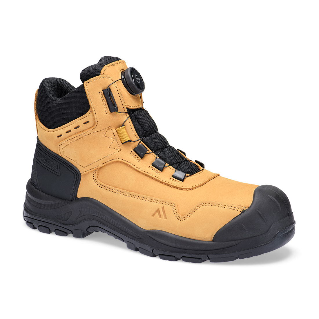 Stahlnubuk-Stiefelette S3 HRO SR FO SC