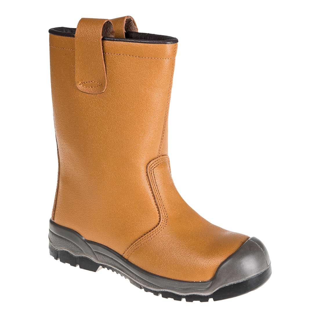 Steel Action Leder Rigger Boot S1P SR