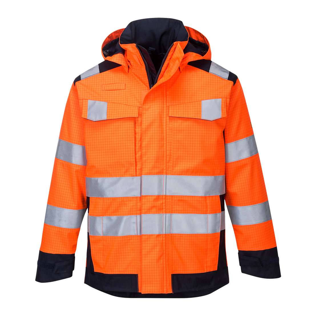 Modaflame Rain + Hi-Vis Multinorm Kontrast FR Jacke