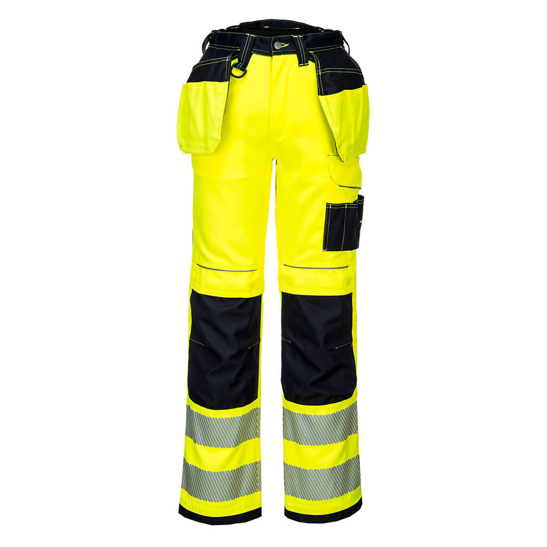 PW3 Hi-Vis Stretch-Bundhose mit Holstertaschen