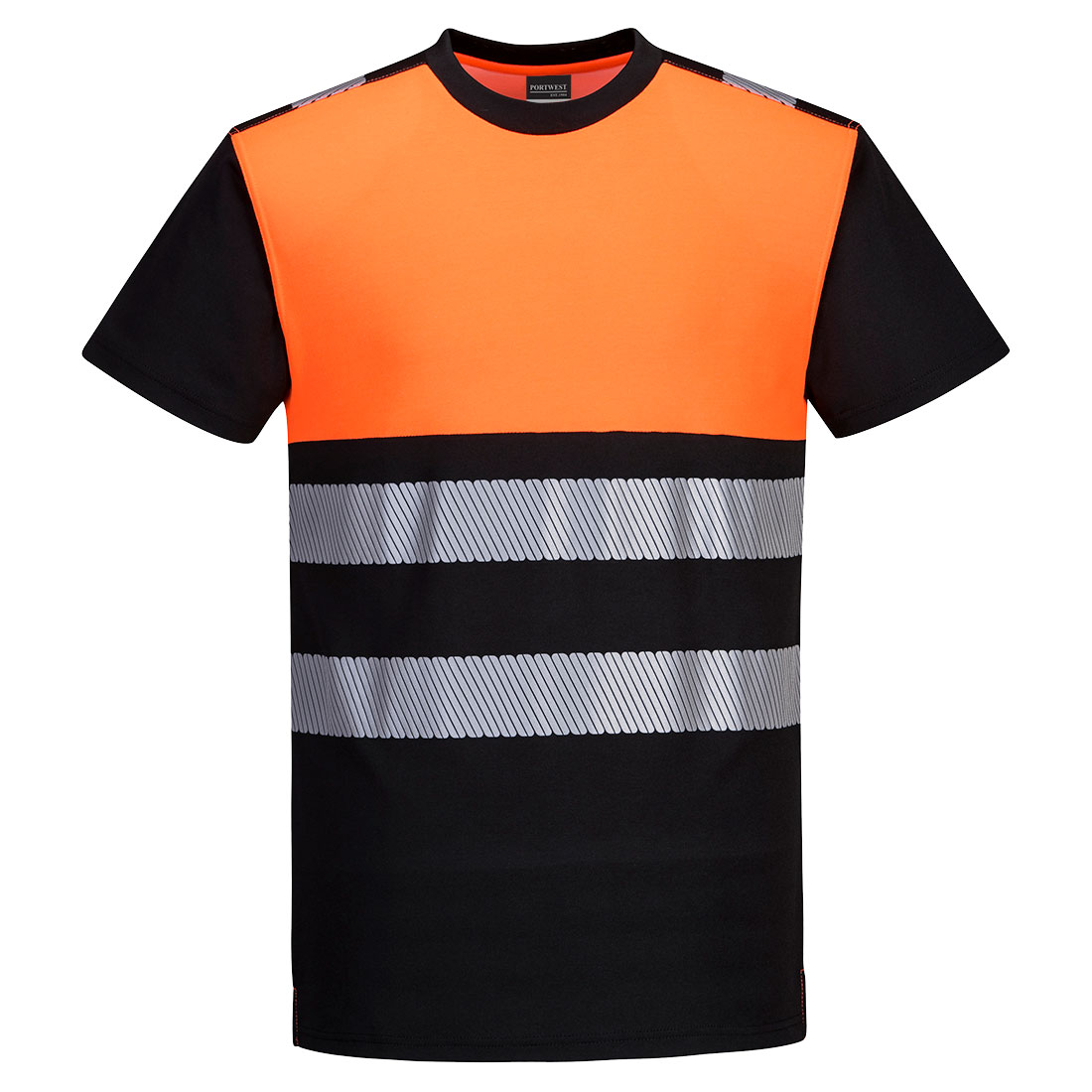 PW3 Hi-Vis Cotton Comfort T-Shirt kurzarm Klasse 1
