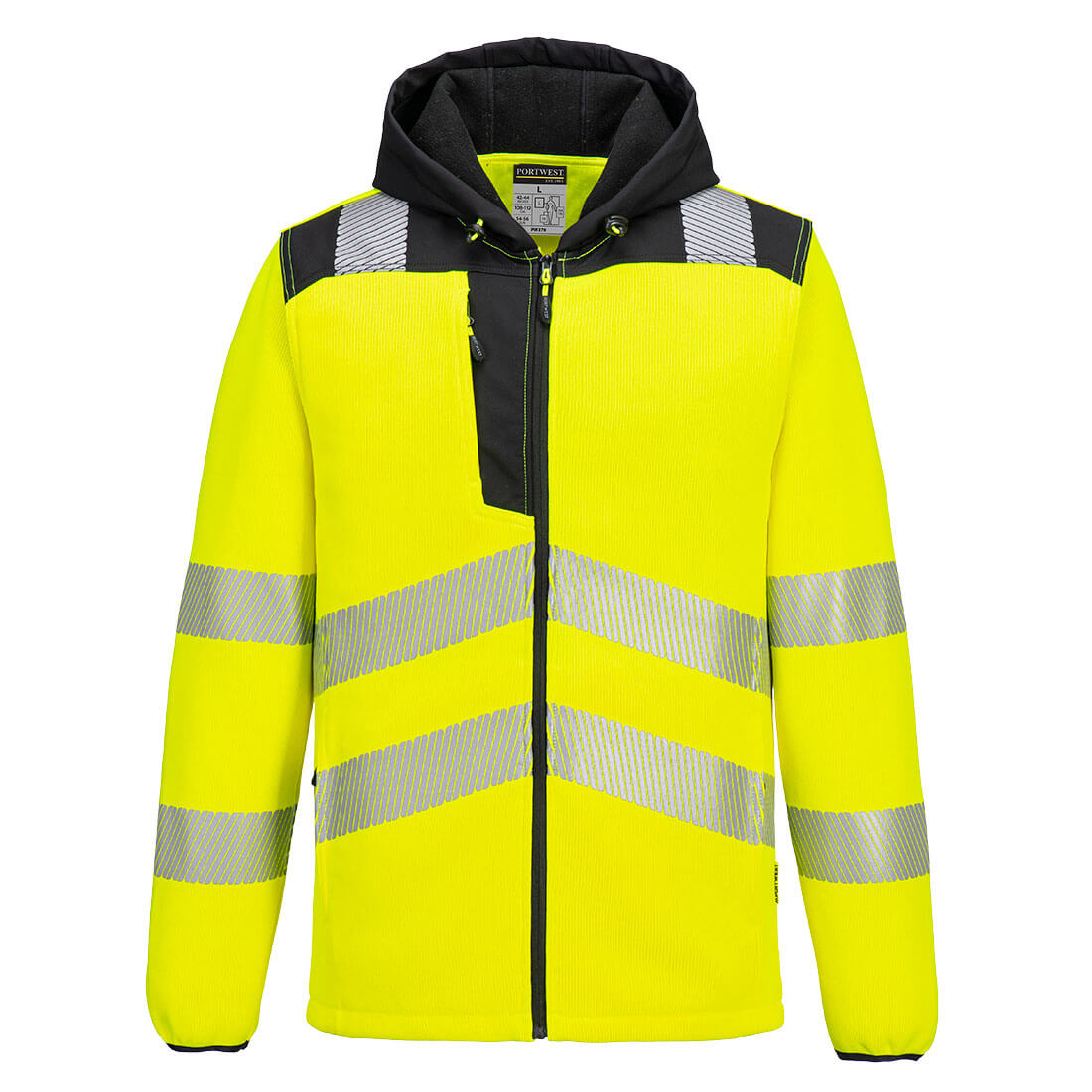 Hi-Vis Technical Fleecejacke