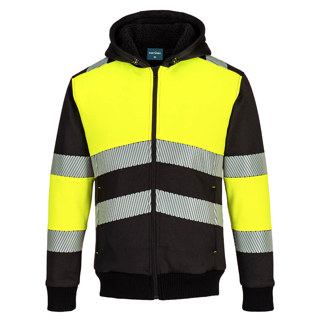 PW3 Hi-Vis Winter Kapuzenjacke Klasse 1
