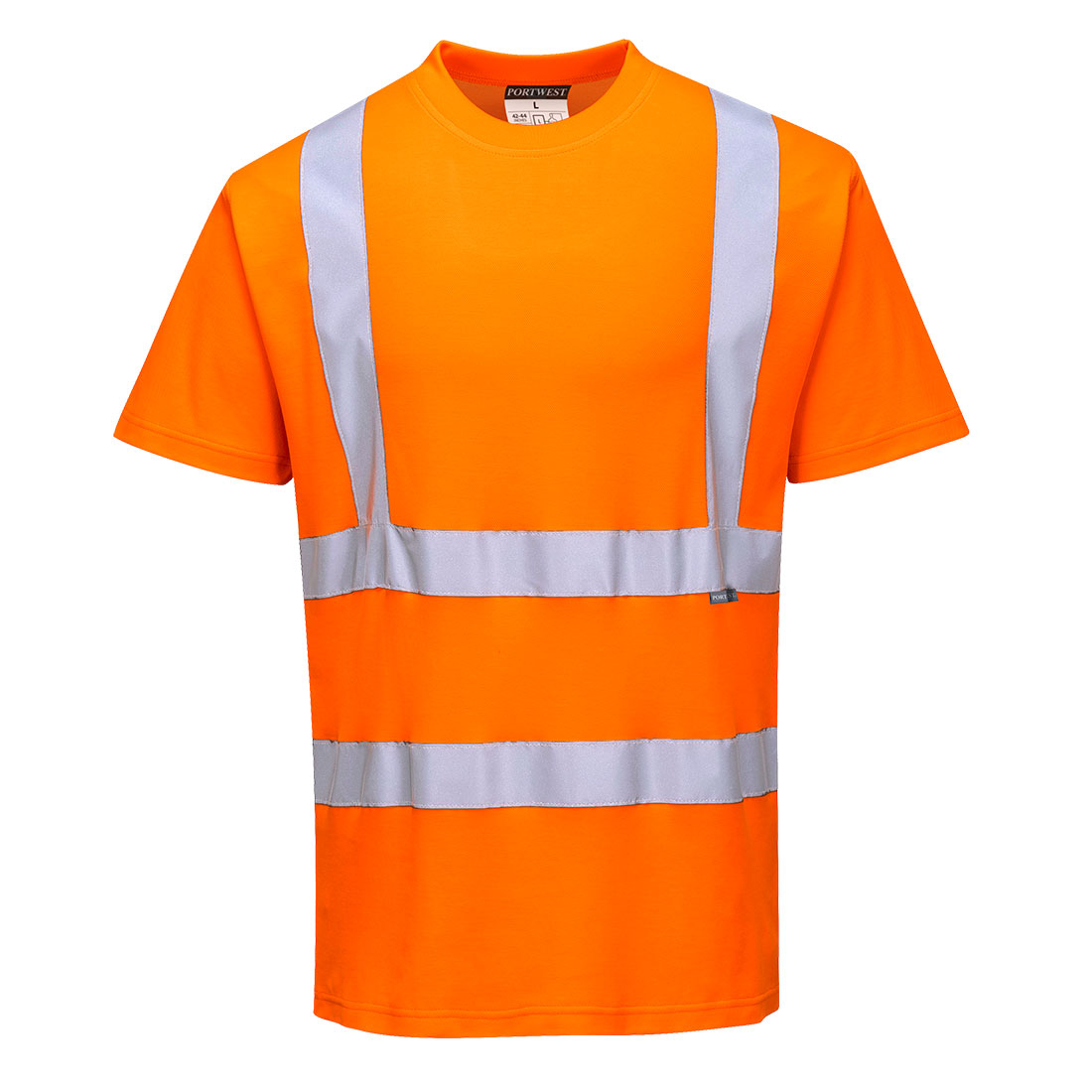 Hi-Vis Cotton Comfort-T-Shirt kurzarm