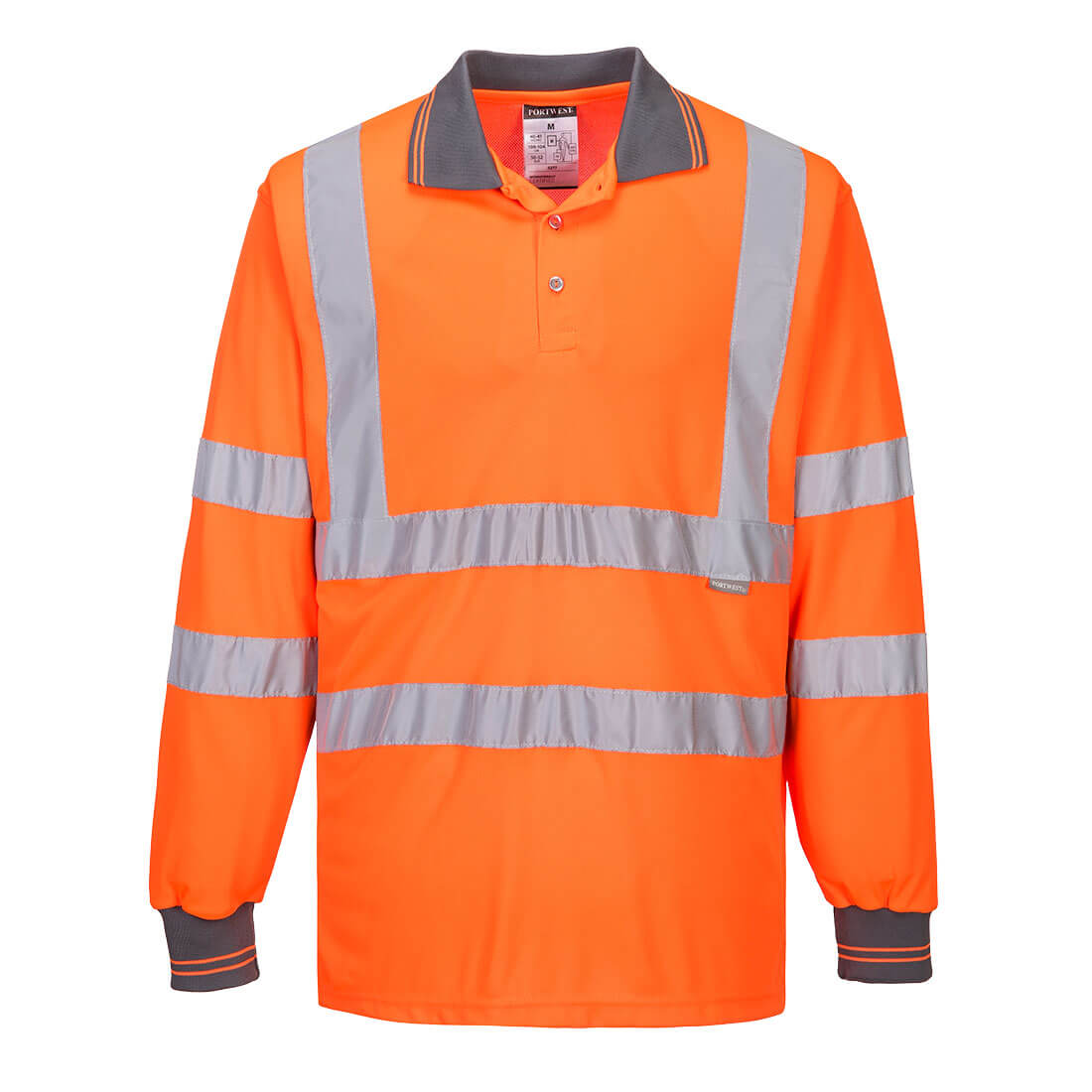 Hi-Vis Poloshirt Langarm