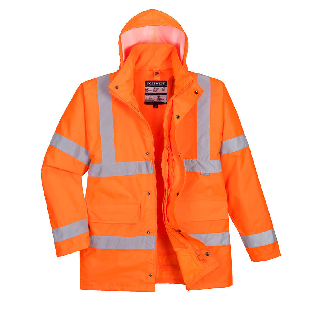 Hi-Vis 4-in-1 Verkehrsjacke