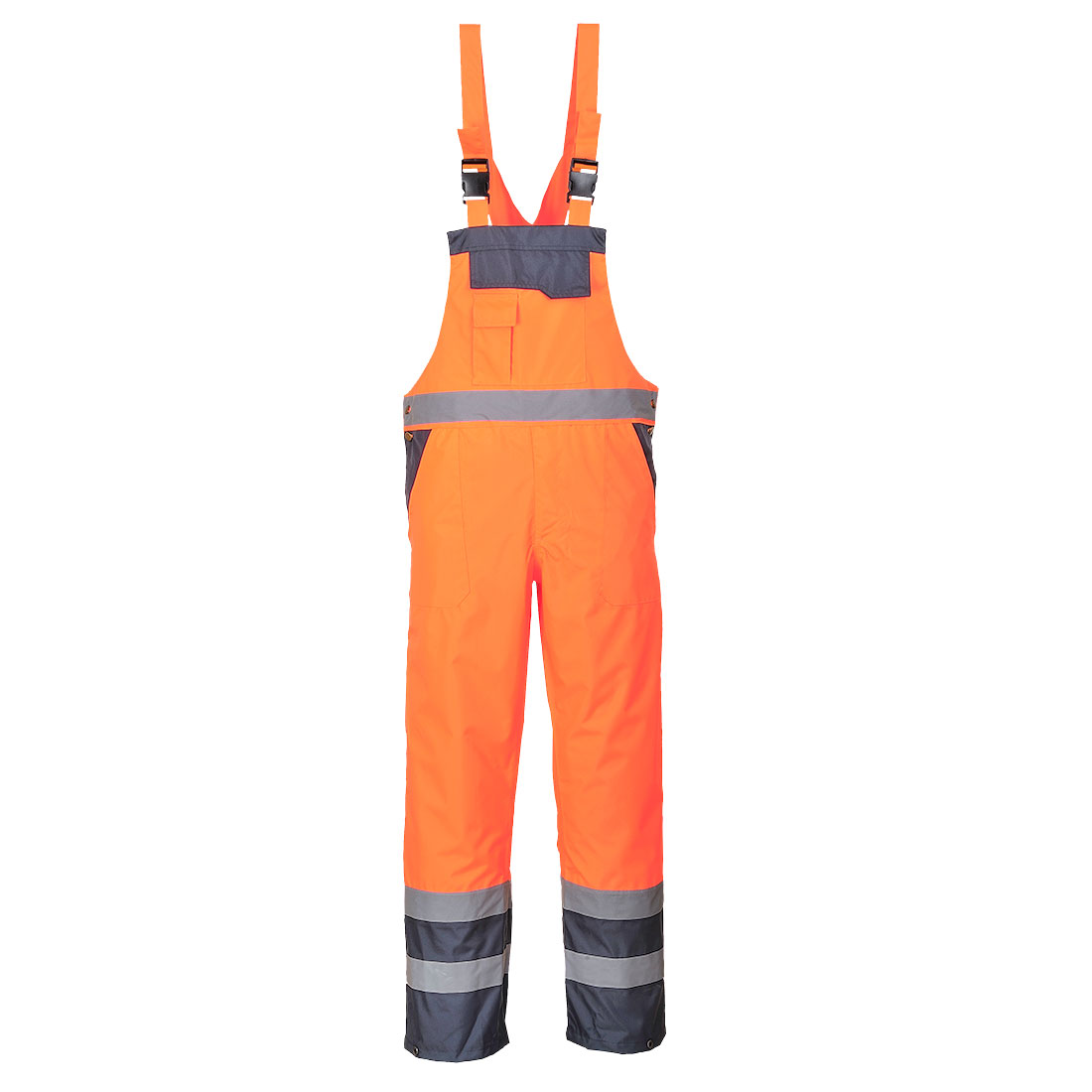 Hi-Vis Kontrast Regenlatzhose atmungsaktiv