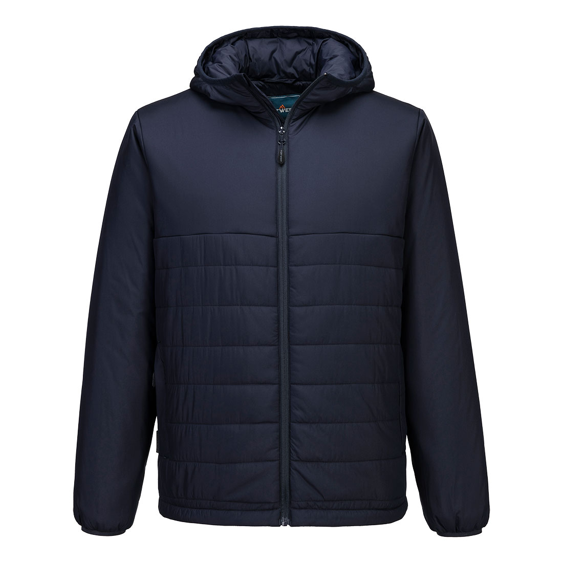 Professionelle isolierte Baffeljacke mit Kapuze
