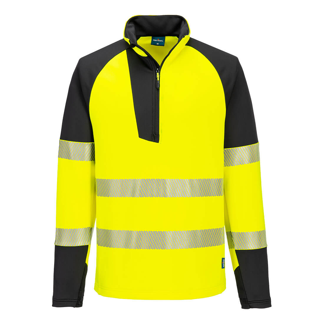 PW3 Hi-Vis Sweatshirt 1/4 Reißverschluss